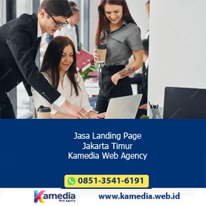 Jasa Landing Page Jakarta Timur Kamedia Web Agency