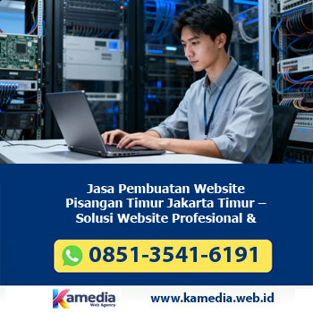 Jasa Pembuatan Website Pisangan Timur Jakarta Timur – Solusi Website Profesional & SEO Google
