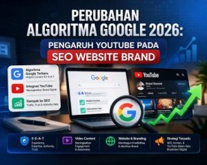 algoritma google youtube seo website brand